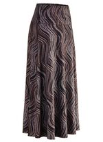 Rock mit edel schimmerndem Glanzdruck 