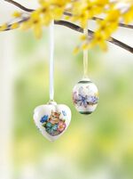 Hutschenreuther Jahresh&auml;nger 2024 aus hochwertigem Porzellan 