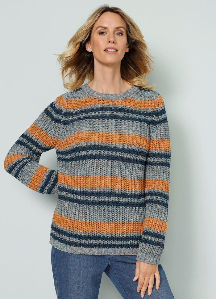 Pullover in Garnmix 