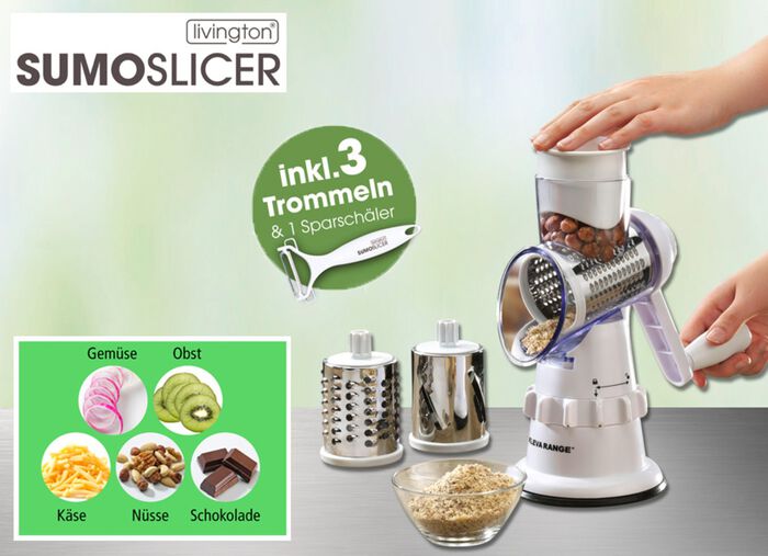 Multireibe mit extragro&szlig;er &Ouml;ffnung 