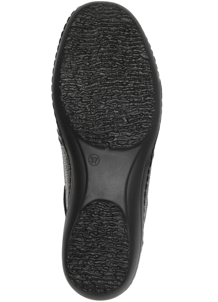 ELENA EDEN, bequeme Damen-Slipper, Weite H, mit herausnehmbarem Fu&szlig;bett 