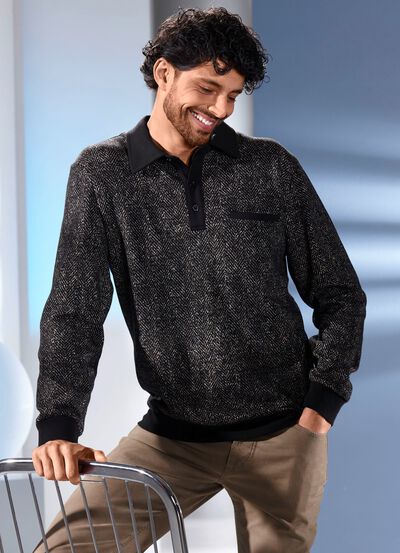 Poloshirt mit Brusttasche 