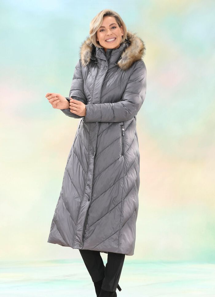 Funktionsmantel mit Windfang&auml;rmeln 