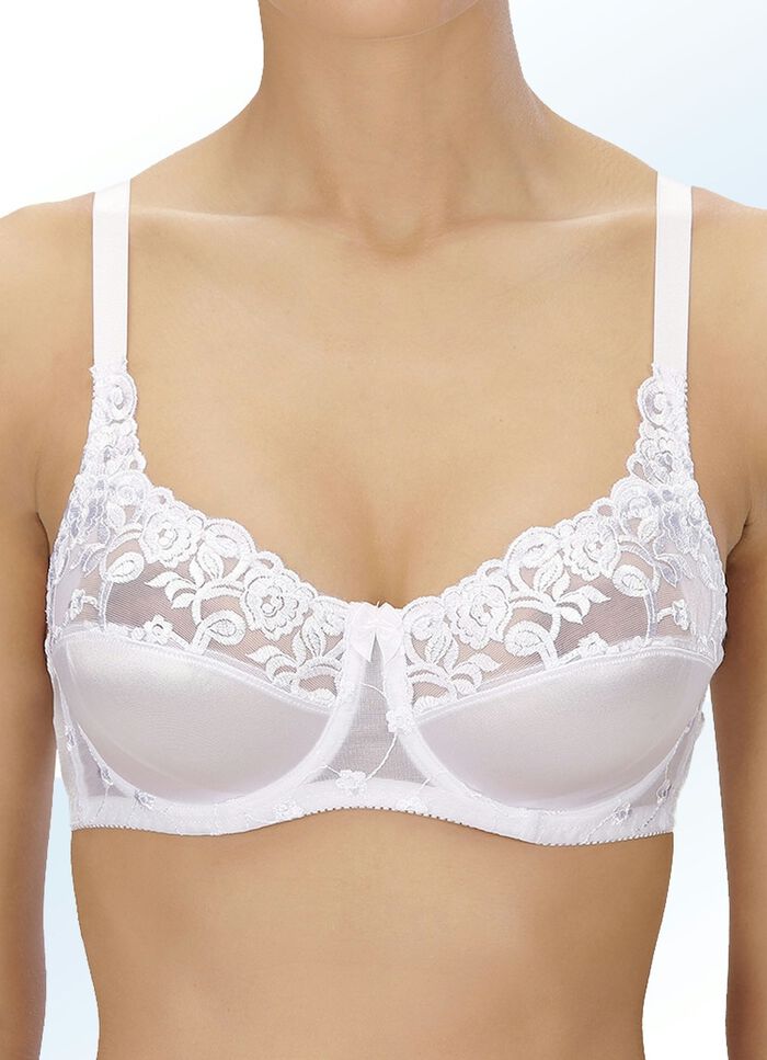 Naturana Zweierpack B&uuml;gel-BH mit T&uuml;llstickerei im Vorderteil 