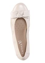 Caprice, schicke Damen-Ballerinas, Weite G, mit Gummizug 