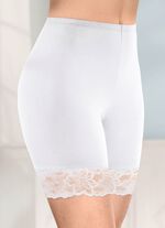 Zweierpack Longpants mit Spitze an den Beinabschl&uuml;ssen 