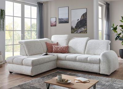 Polsterecke mit Funktion und verstellbaren Kopfst&uuml;tzen 