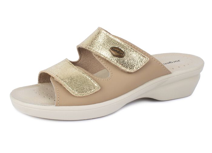 Elegante Klett-Pantolette 