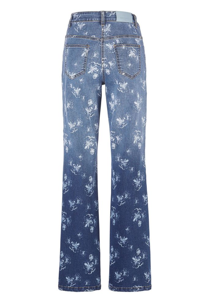 Jeans mit tollem Farbverlauf 