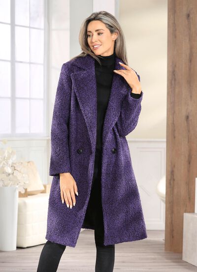 Mantel mit Knopfleiste 