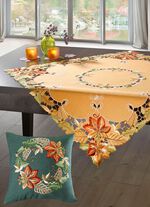 Herbstliche Tisch- und Raumdekoration 