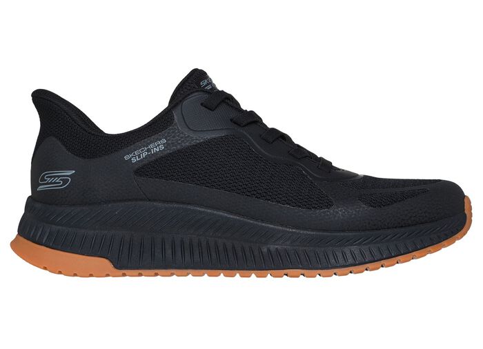 SKECHERS, sportliche Herren-Sneaker, mit geformter Slip-Ins Fersenplatte 