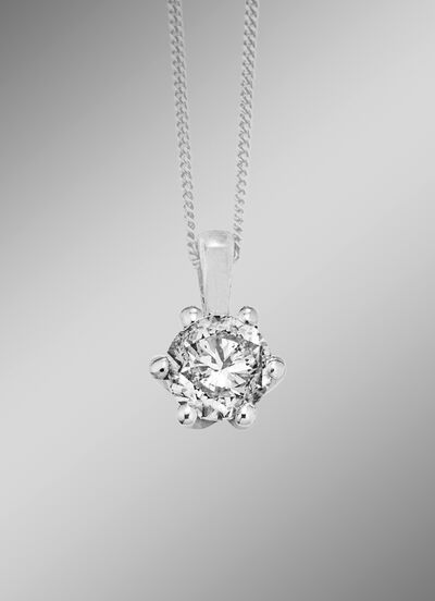 Solit&auml;r-Anh&auml;nger mit Brillant 