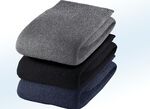 Dreierpack Kniestr&uuml;mpfe, uni bunt 