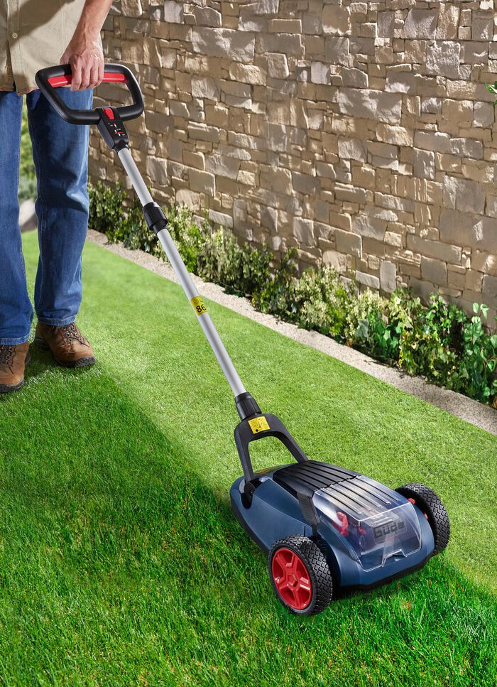 Akku-Einhandrasenm&auml;her ERM 18-0  (Akku und Ladeger&auml;t nicht im Lieferumfang) 