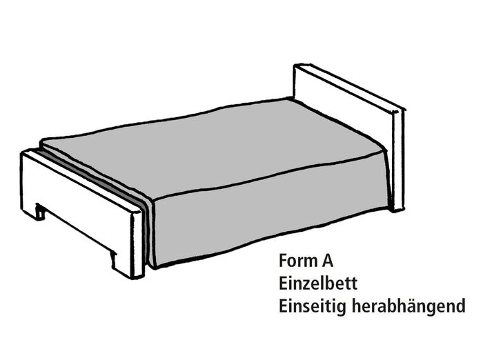 Tagesdecke und Kissenbez&uuml;ge in Patchwork-Optik 