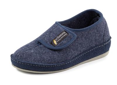 Komfortable Herren-Hausschuhe, mit Klettverschluss 