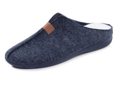 Klassische Herren-Hausschuhe, aus Wollfilz 