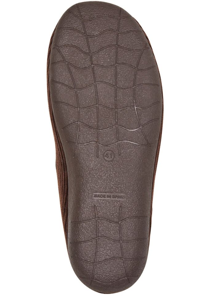 Textil-Hausschuh in Cord-Optik 