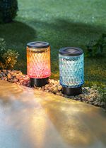 Solar-Dekoleuchten "Mila", 2er-Set 