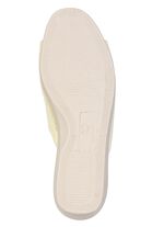 Klassische Damen-Hausschuhe, aus Textilmaterial 