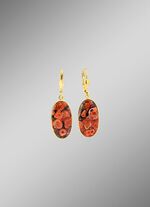 Sch&ouml;ne Unikate: Ohrringe mit Flower Opal 