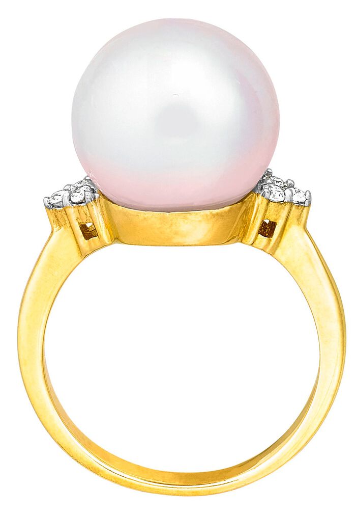 Zauberhafter Damenring mit S&uuml;dsee-Perle 