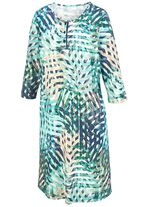 Nachthemd, knielang mit Knopfleiste  