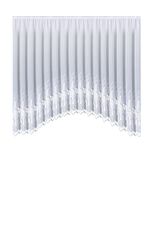 C-Bogen-Store mit hochwertiger Plauener Stickerei 