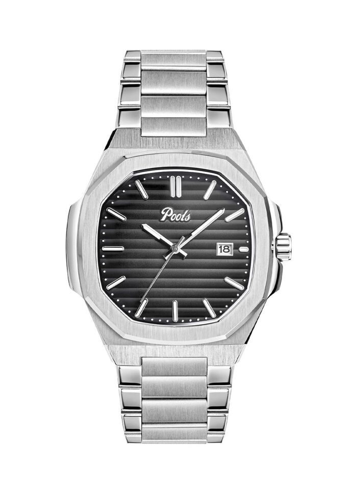 Quartz-Herrenuhr aus Edelstahl 