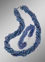 Wundervoll funkelndes Schmuck-Set, 2-teilig 