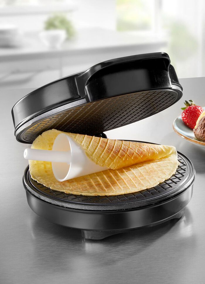2-in-1 H&ouml;rnchen- und Eiswaffel-Maker 