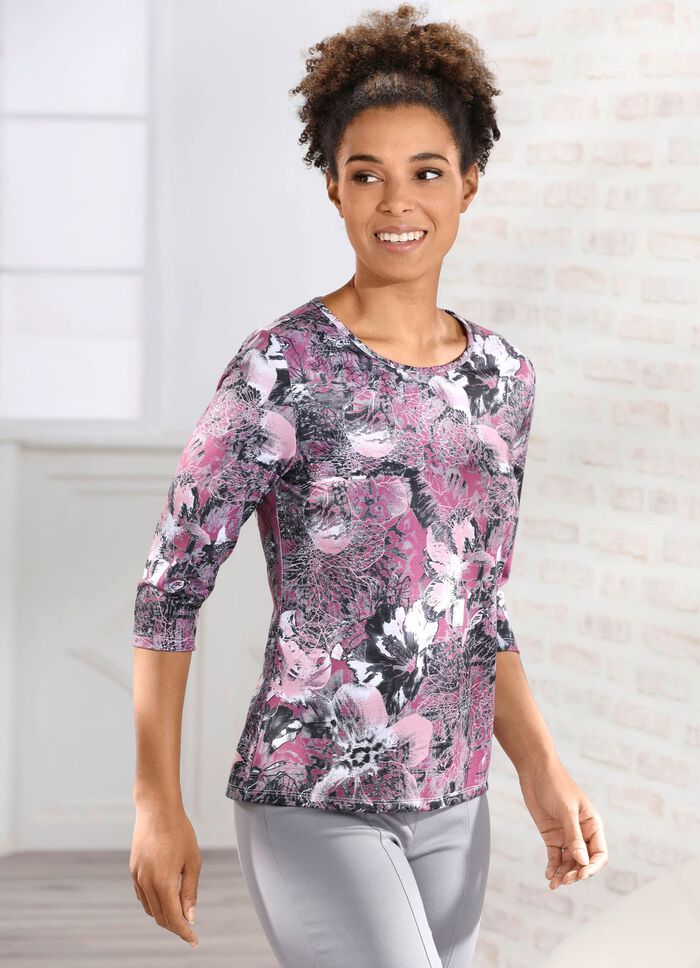 Shirt in Floraldessin 