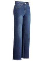 Jeans mit angesagtem Fransensaum 