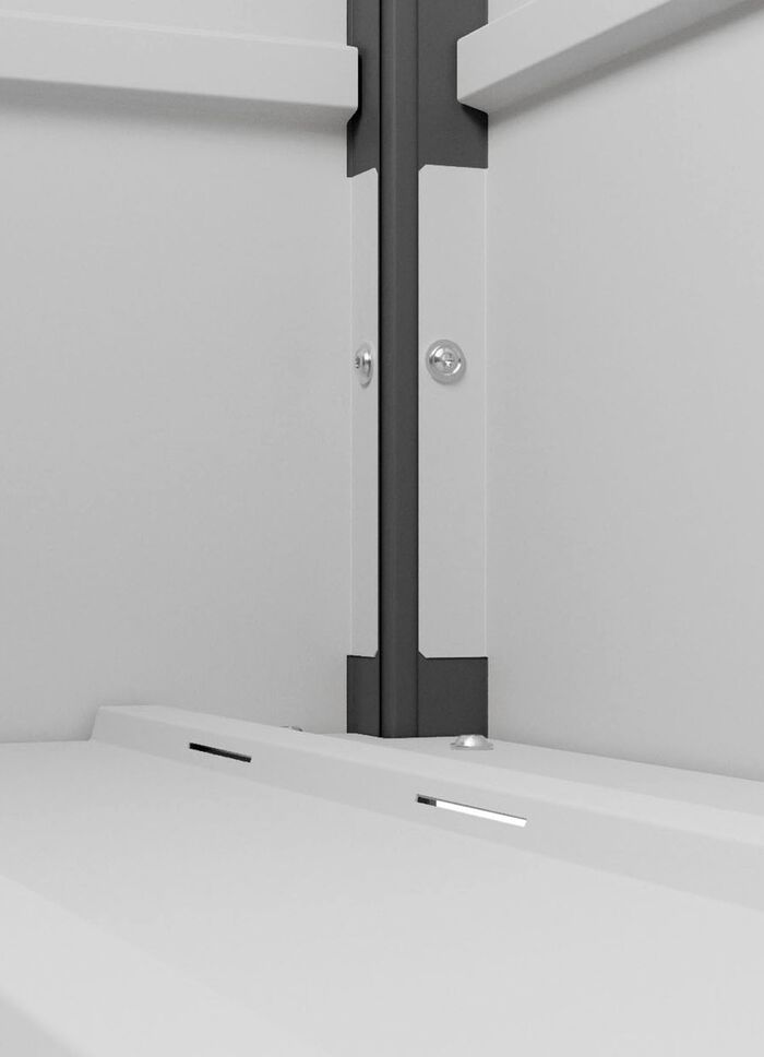 Hochwertige Gartentruhe aus Stahlblech 