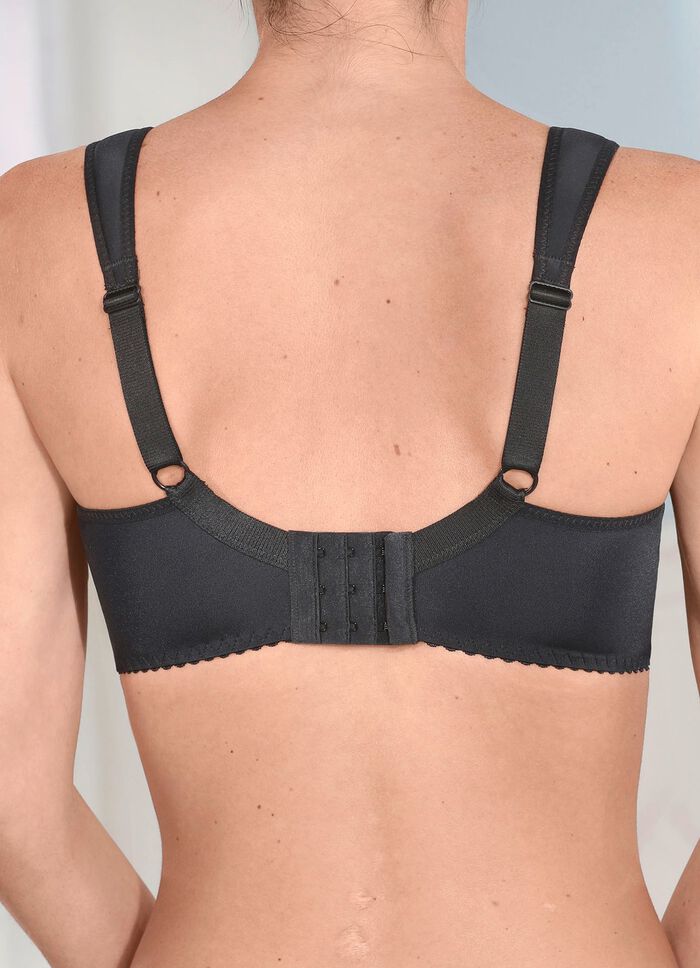 Laurina BH mit elastischen T&uuml;lleins&auml;tzen 