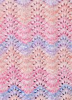 Pullover mit Farbverlauf und Glitzereffekten 