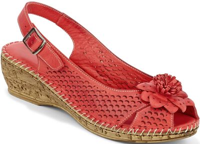 Gemini, sommerliche Damen-Sandaletten, Weite G, mit Gummizug 