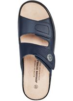 Bequeme Damen-Pantoletten, Weite F, mit herausnehmbarem Fu&szlig;bett 