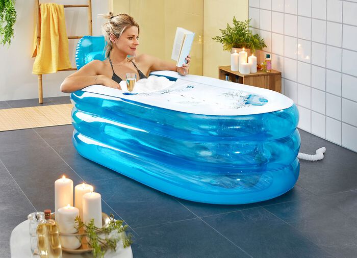 Aufblasbare Badewanne 