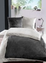 Kuschelig weiche Wendebettw&auml;sche-Garnitur mit Cashmere Touch 