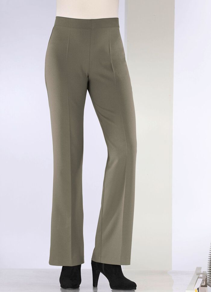 Schicke Hose mit ausgestellter Fu&szlig;weite 