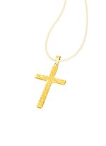 Diamantierter Kreuz-Anh&auml;nger 