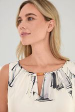 Kleid mit Gehschlitz 