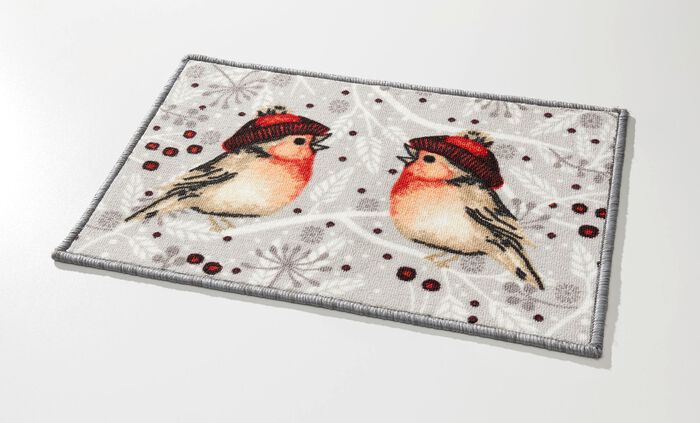 Fu&szlig;matte mit rutschhemmender R&uuml;ckseite 