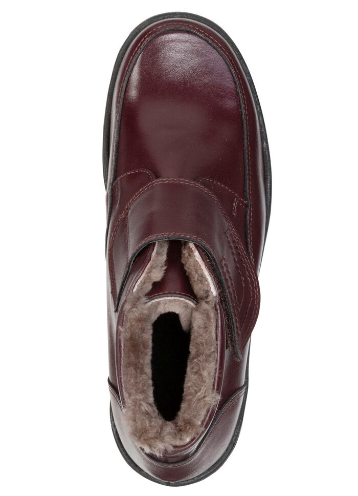 ELENA EDEN, gef&uuml;tterte Damen-Boots, Winterschuhe, Weite H, mit Lammfell 