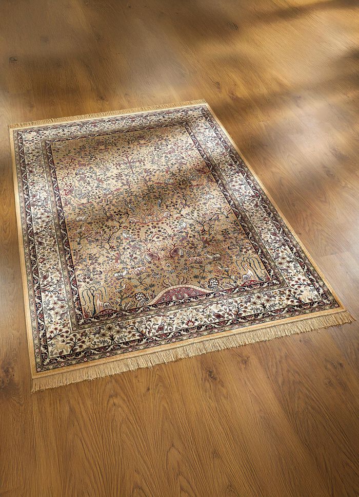 Br&uuml;cken und Teppiche in prachtvollem persischen Dessin 