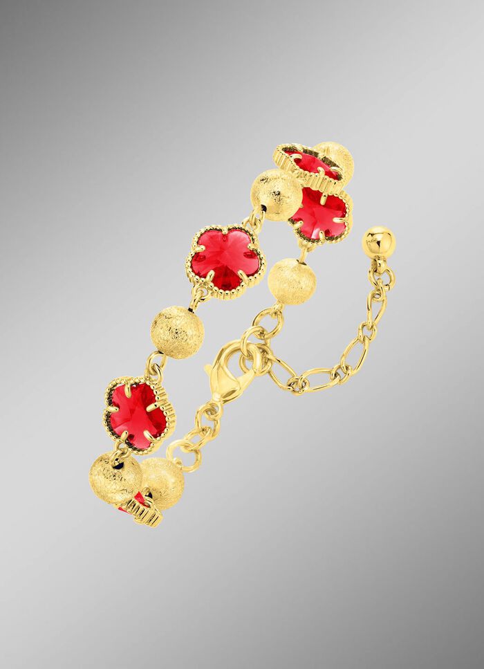 Schmuckset, 3-teilig, im Blumendesign 