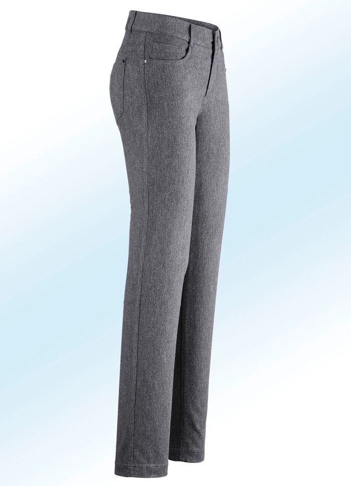 Hose mit angenehm weicher, w&auml;rmender Innenseite 