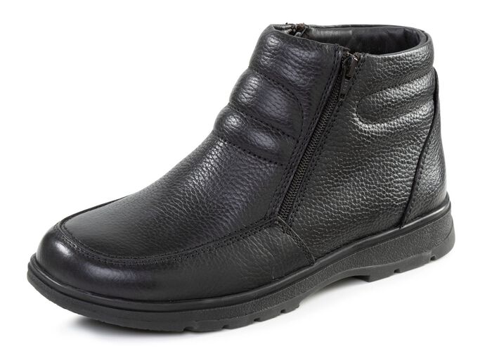 GINO GALANTE, gef&uuml;tterte Herren-Boots, Winterschuhe, mit Lammfell 